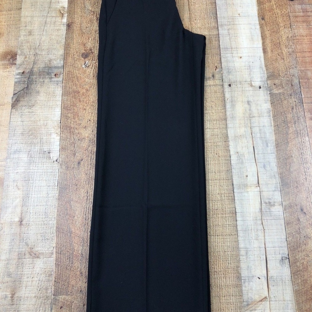 Express Editor Flat Front Boot Leg Pants Cx26 Dk2… - image 3